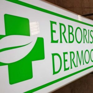 INSEGNE A CASSONETTO DECORATO